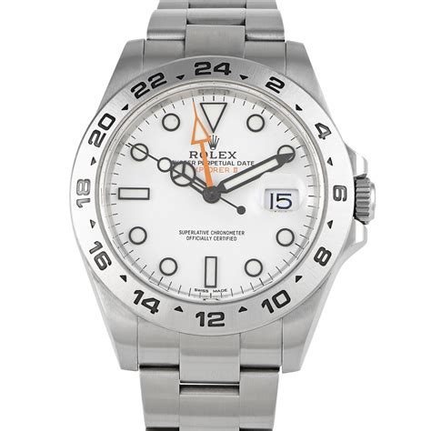 rolex explorer ii 40th anniversary watch|rolex explorer ii thickness.